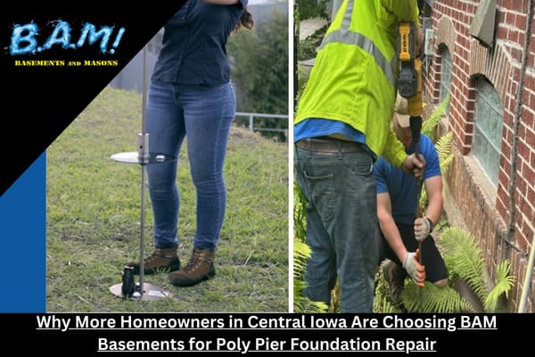 shoose BAM Basements for Poly Pier Foundation Repair