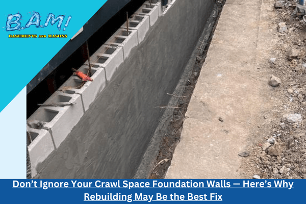 Signs Your Foundation Wall May Need Repair