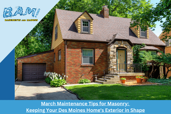 tips for masonry and tuck pointing your home