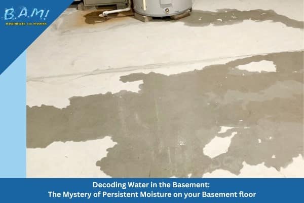 wet basement issues best waterproof basment floor options